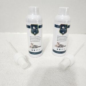 2 Piece Fikog Pet Anti Scratch Spray For Cats Training Spray Furniture Bed New